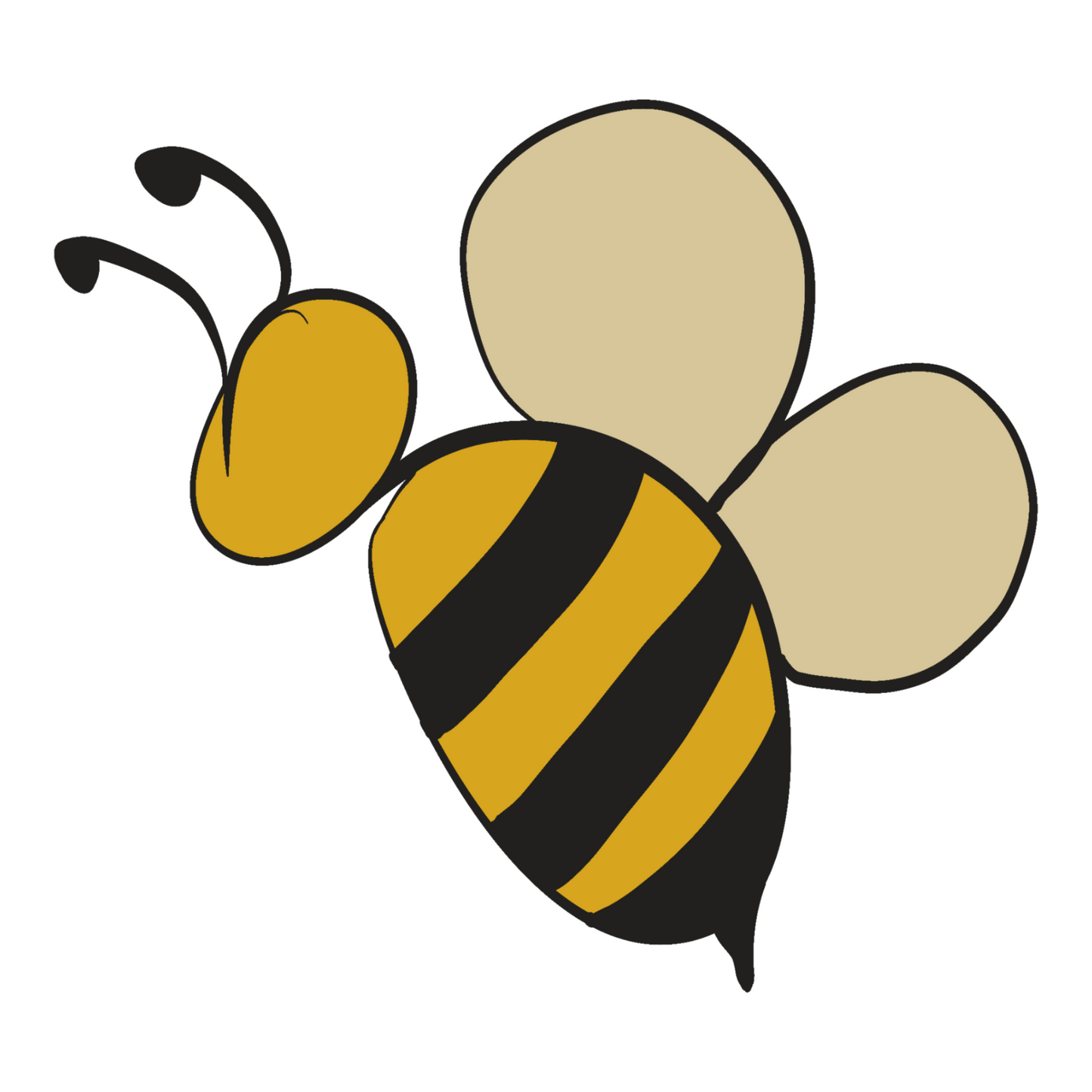'Bee' Sticker